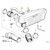 BMW Oro Ventiliacijos Šlaunis 5 E28 6 E24 Originalus 11151306958