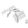 BMW Oro Ventilių Vamzdis 5 F07 F10 F11 11157575641 Originalus