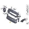 BMW Oro Vežimo Centrinė Žemutinė Oro Duktas 1 F20 F21 LCI 51747395192 Originalus 51747395192