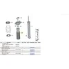 BMW Pagalbinis Amortizatorius Su Galiniu Apsauginiu Vamzdžiu F45 F48 Originalus 33536857468