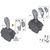 BMW Pakeitimo Komplektas Pavarų Perjungimo Mygtuko Dangtelis F20 F21 F30 F32 Originalus 61319259006