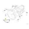 BMW Pavarų dėžės dangtis E81 E87 E90 E92 X1 E84 Originalus 24007527724