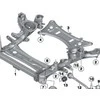 BMW priekinė apatinė valdymo svirtis kairėje 31106787673 originali