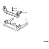 BMW Priekinė Atraminė Dalis R850GS R1100GS 04/1993-07/2006 Originalus 46632313543