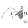 BMW Priekinio Žibinto Plovimo Žarnos Jungtis G30 F90 G31 Originalus 61677210627