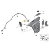 BMW Priekinio Žibinto Plovimo Žarnos Jungtis G30 F90 G31 Originalus 61677210627