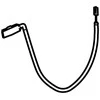 BMW Priekinis Bowden Kabelis F32 F82 M4 51217281604 Originalus