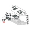 BMW Priekinis Centro Konsolės Skyrelis 5 G30 F90 M5 G31 G32 Originalus 51166833816