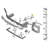 Bmw Priekinis Desinis Pėsčiųjų Apsaugos Skersinėlė X5 X6 X7 Originalus 51117489472