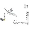 BMW Priekinis Dešinysis Grilis 7 F01 F02 F03 Originalus 51137295300