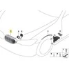 BMW Priekinis Dešinysis Grillis 5 G30 G31 Originalus 51137390866