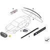 BMW Priekinis Grotas Juodas G11 G12 2014 2019 Originalus 51712412424