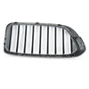 BMW 6 G32 GT priekinis grotelių kairysis elementas, juodos spalvos, blizgus, originalus, 51712445003