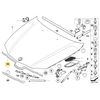 BMW Priekinis Įranga Modulio Apsauga Originalus 51767060562