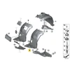 BMW Priekinis Kairys Rato Apsauga Front Part 3 E92 E93 Originalus 51717162831