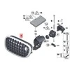 BMW Priekinis Kairysis Grilis 7 F01 F02 F03 Originalus 51138035973