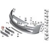 BMW Priekinis Numerio Plokštės Laikiklis 6 F06 F12 F13 Originalus 51137224771
