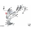 BMW Priekinis Panelis K49 S 1000 XR 2014 2019 Originalus 46637717042