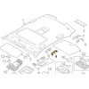 BMW Priekinis Rankenos Rėmuo 5 F10 F10 LCI X3 F25 X5 F15 Originalus 51168052676
