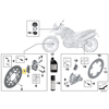 BMW Priekinis Stabdžių Diskas F 700 GS F 800 GS 34117713131