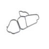 BMW profilio tarpiklis E46 E90 E60 E61 E63 E64 E64 E65 E66 X3 X5 Originalus 11427788455