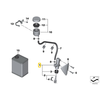BMW R 1200 GS R 1200 GS Adventure Variklio Stabdžių Master Cylinder Originalus 34317699574