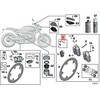 BMW R 1200 GS R 1250 GS Befestigungsteile Bremsbe Originalus 34118535158