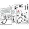 BMW R 1200 GS R 1250 GS Befestigungsteile Bremsbe Originalus 34118535158
