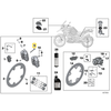 BMW R 1200 GS R 1250 GS Šešiakampis Vynio Štiftas Originalus 34117719823