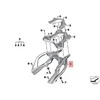 BMW R 1200 R R 1250 R Bracket F viršutinė dėžė Originalus 46548534258