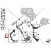 BMW R55 R55N R56 R56N R57 turbokompresoriaus aušinimo skysčio žarna Originali 11537565432