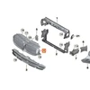 BMW Radiatoriaus Groteles G11 G12 10 2014 02 2019 Originalus 51137497205