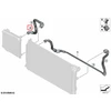 BMW Radiatorio Šlaunio Vamzdis G42 G20 G22 Originalus 17128654818