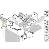 BMW Radiatorio Šlaunis G30 G11 G12 G14 G15 Originalus 17128602677