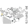 BMW Radiatorio Šlaunis G30 G11 G12 G14 G15 Originalus 17128602677