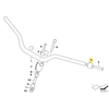 BMW Rankinis Vibracijų Absorbuotojas K71 F 800 S F 800 ST 2011 2019 Originalus 32718533480