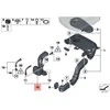 BMW Reinluftrohr 5 F10 F11 Originalus 13718509816