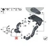 BMW Reinluftrohr 5 F10 F11 Originalus 13718509816