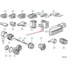 BMW Relais Sockel Juodas E30 E34 E24 E32 Originalus 61131389114