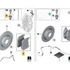 BMW Remonto Rinkinys Stabdžių Trinkelės Be Asbesto 3 G20 G21 G30 Originalus 34116888457