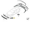 BMW Dešinės Pusės Baigtuvas G14 G15 51118074806