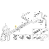 BMW Rohrleitung 3 E46 1998 2006 Originalus 34326752419