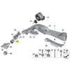 BMW Rubber mounting Originalus 22326860542 5' G30