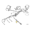BMW Rundstecker E21 E30 E36 3 5 7 Serija Originalus 12121705656