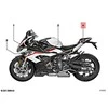 BMW S 1000 RR 19 Galinio Šono Dekoratyvinis Aparatas Kairys Originalus 51147925473