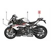 BMW S 1000 RR 19 Galinis Dešinys Dekoratyvinis Apdangalas Originalus 51147925474