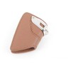 BMW Saddle Brown Leather Key Case FOB Holder 1 F40 3 G20 5 G30 Originalus 82292408818