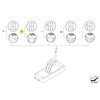 Bmw Schaltknopf Leder Chrom 5 Gang Mini R50 2000 2006 Originalus 25117530769