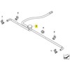 BMW Schlauchleitung Scheinwerferwa 6 E63 E64 04 2006 07 2010 Originalus 61677187524