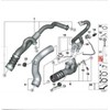BMW Schlauchschelle 1 E88 3 E90 E92 E93 5 E60 F07 F10 F11 Originalus 11617786528